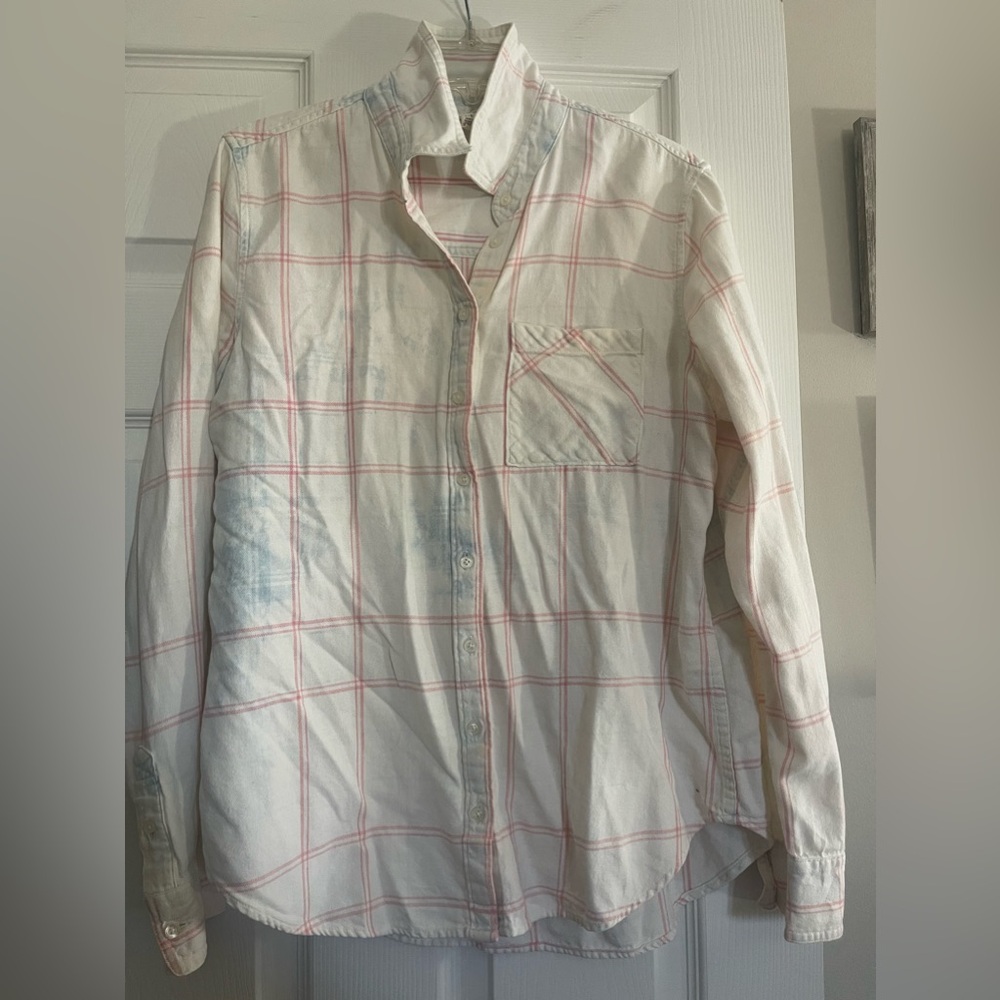 Aeropostale Vintage Light Demin Button Up